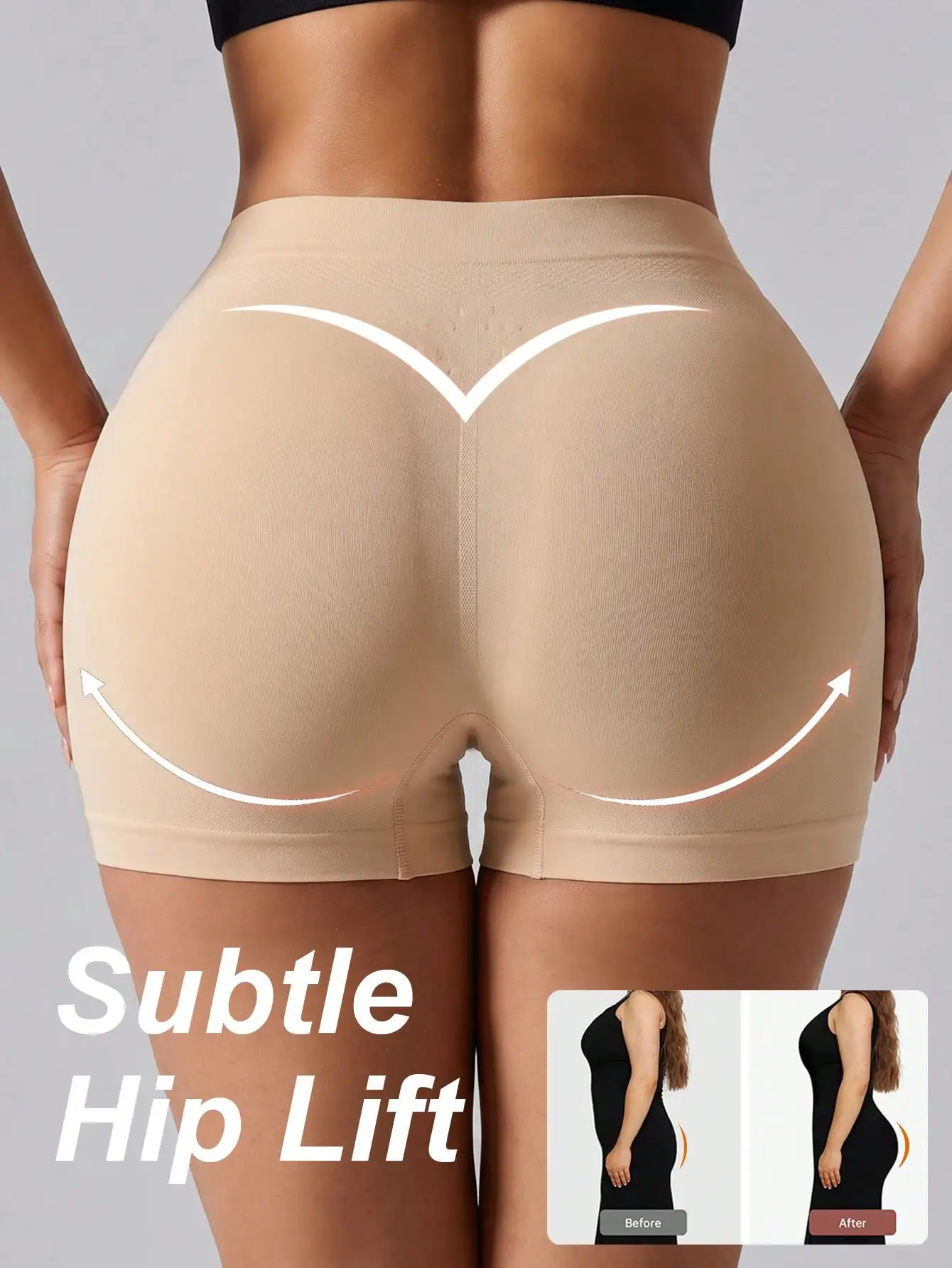 Boyshort Underwear - Braguitas moldeadoras sin costuras para mujer,