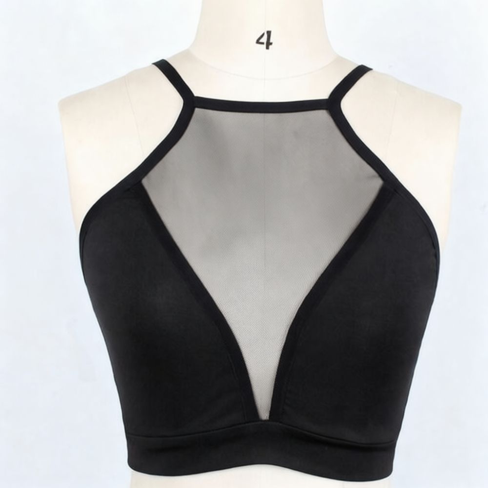 Sujetador de malla transparent - Bralette Wireless Soft reseña y precio