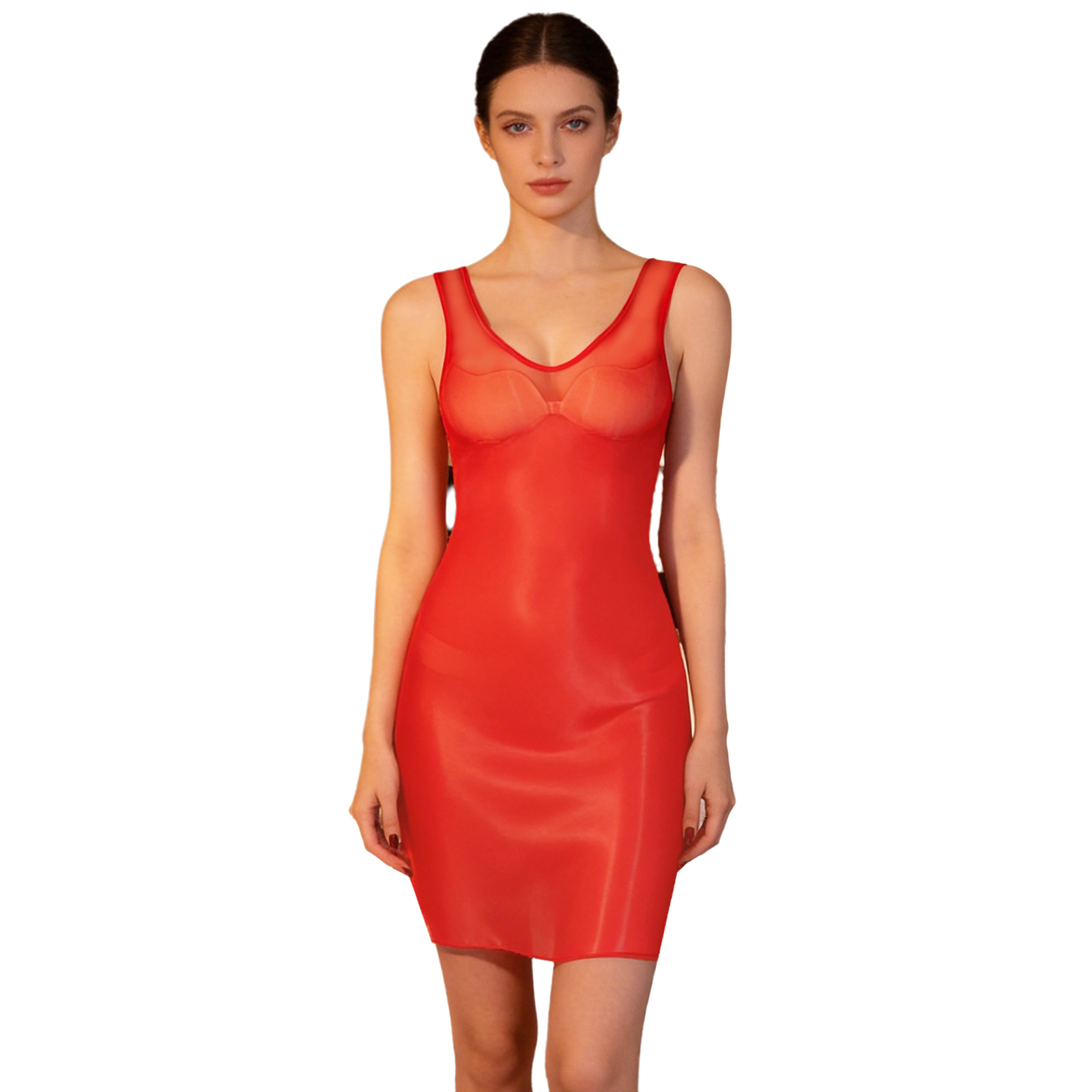 Vestido Bodycon Transparente B - Babydoll Chemise Night reseña y precio