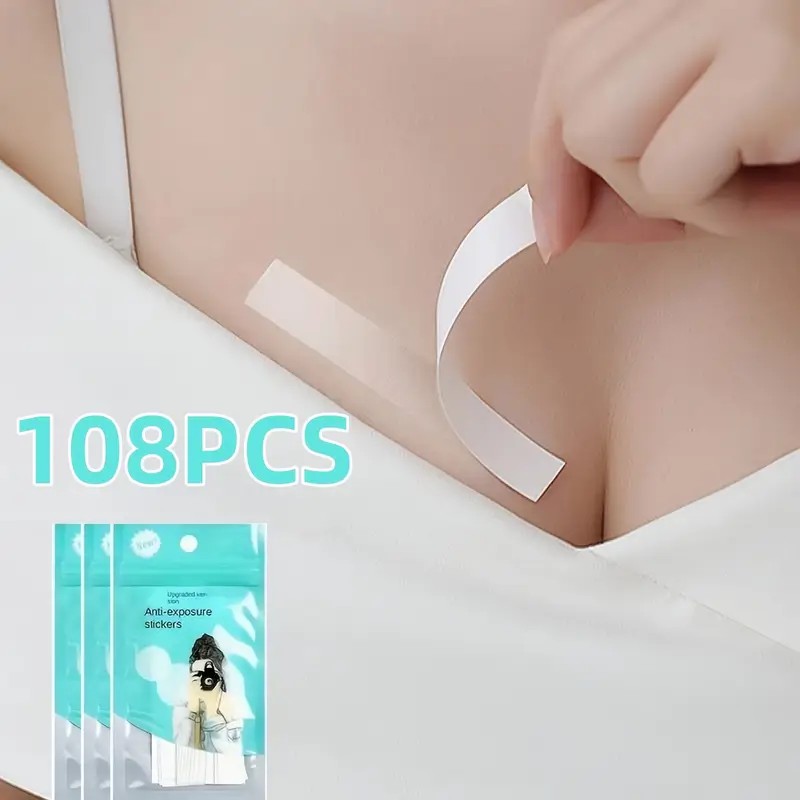 108 Piezas/3 Paquetes, Cinta A - Silicone Bra Adhesive reseña y precio