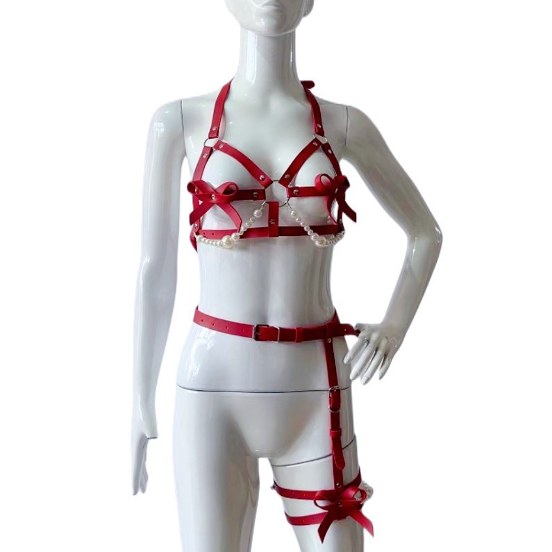 Conjunto de arnés de cuero Sex - Garter Belt Set reseña y precio