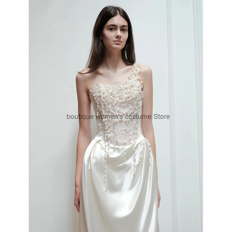 Cos 2025 vestido de noche fran - Slip Dress Satin reseña y precio